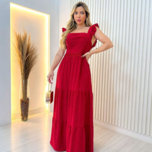 Vestido Longo Vermelho